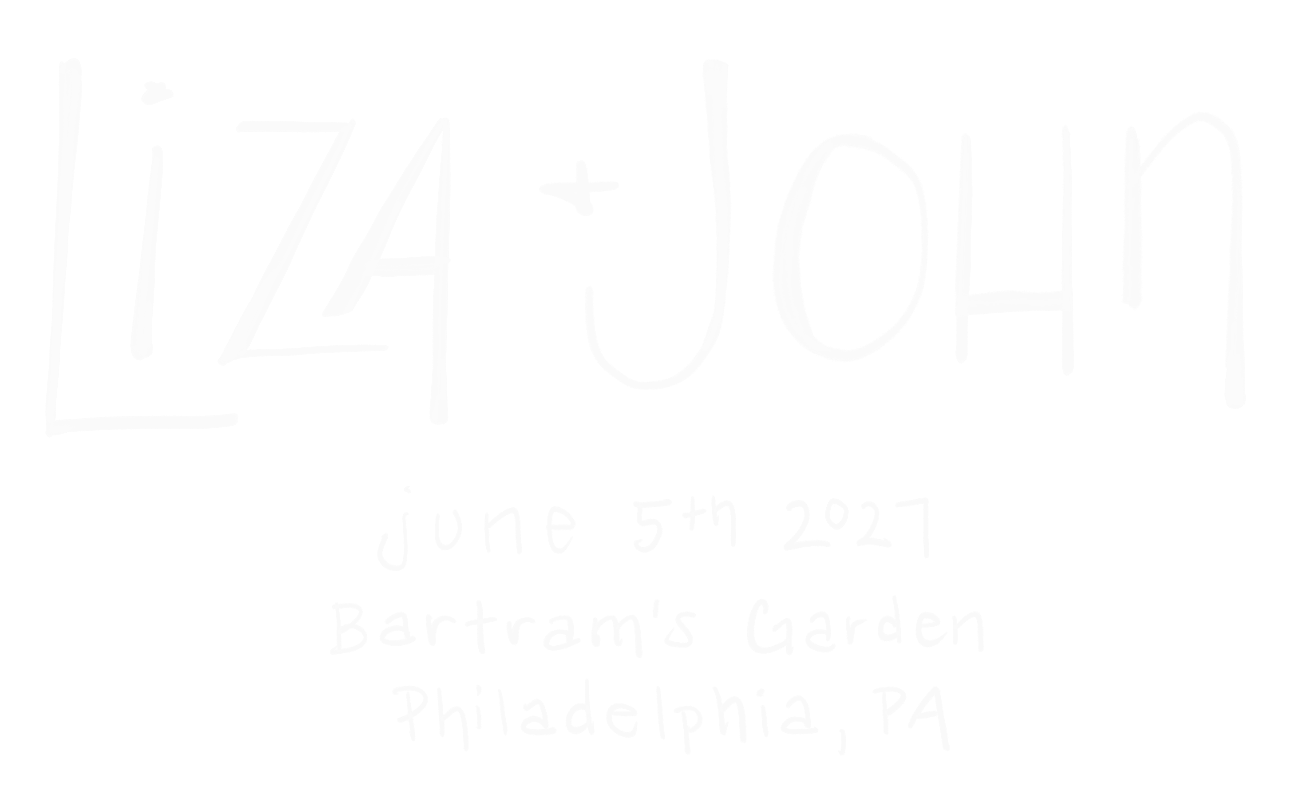 Liza & John - June 5, 2027 - Philadelphia, PA - Bartram&rsquo;s Garden